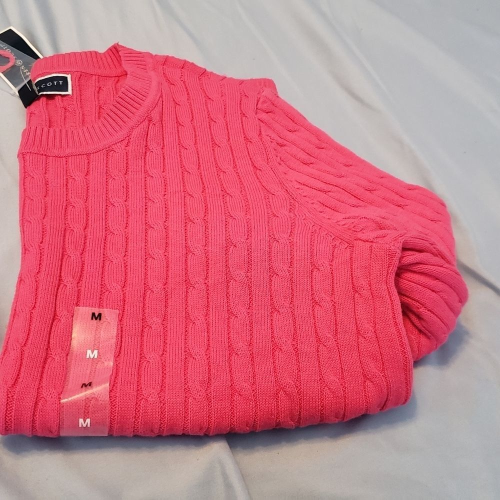 Karen Scott Ribbed Crew Neck Sweater NEW - Picture 2 of 10